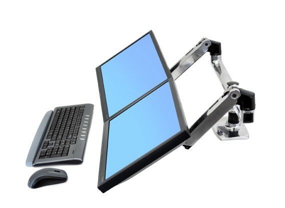 Ergotron LX Dual Side-by-Side Arm