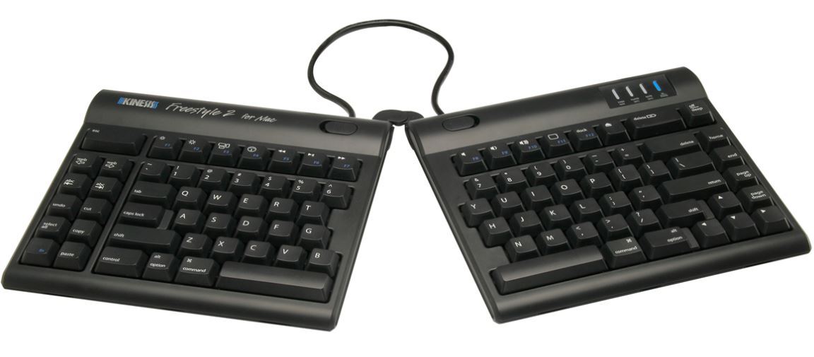 Kinesis Freestyle2 Keyboard Mac版 アクセサリ付