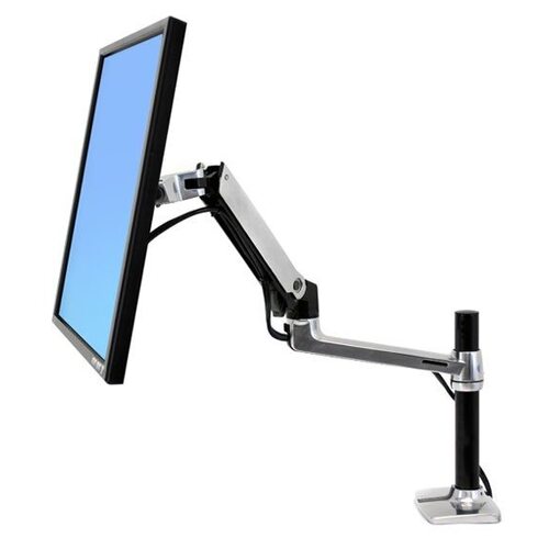 ErgoTron LX Desk Mount LCD Arm - TALL POLE
