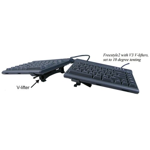 Kinesis Freestyle2 Adjustable Keyboard 50cm Separation for PC